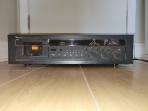 Кассетная дека с дискретной головкой Nakamichi 581-ЯПОНИЯ-ваыпуск-1979-1981-год