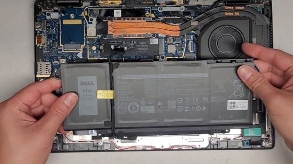 DELL Latitude 7420 Disassembly SSD Hard Drive Upgrade Battery Replacement Repair Quick Look Inside