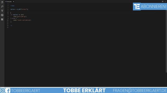 PHP Datenübergabe per Link mit $_GET - PHP Einsteiger Tutorial Deutsch Part 05 смотреть онлайн