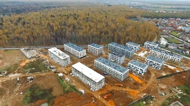 Аэросъемка ЖК "Южная Долина", 17.10.2016 смотреть онлайн
