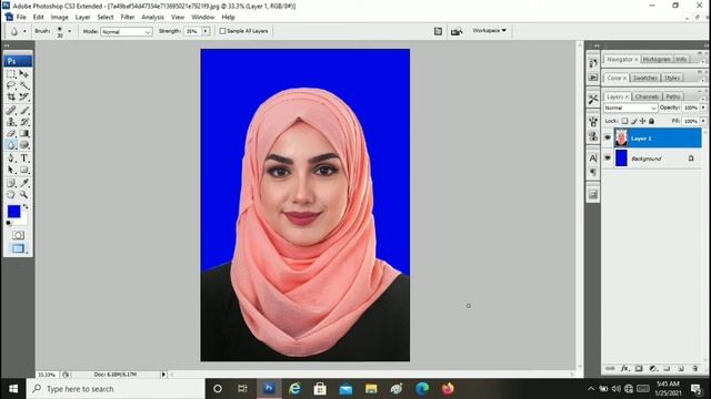 Tutorial Mengganti Baground Pas Photo di Photoshop CS3 Versi Cewek смотреть онлайн