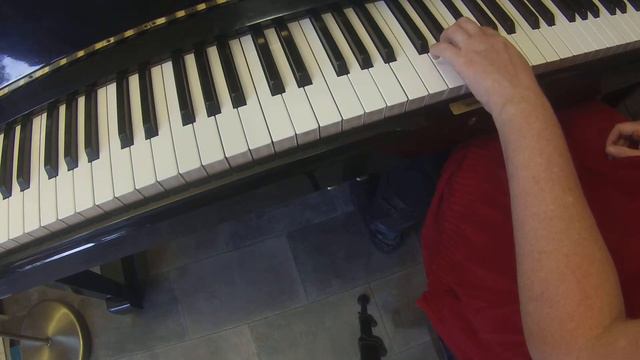G major scale | 2 octaves on piano | left hand - SLOW смотреть онлайн