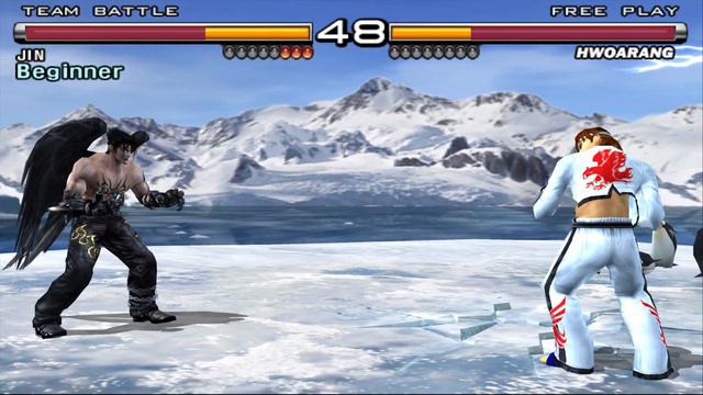 Tekken 5 | Devil Jin | Team Battle | Pcsx2[PS2] 5k (2880p) wide-screen Gameplay. смотреть онлайн