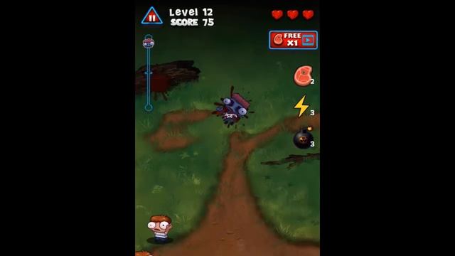 Раздави зомби - Забавная зомби игра - Zombie smasher (2 серия) смотреть онлайн