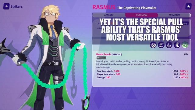 How to play the new striker Rasmus in Omega Strikers смотреть онлайн