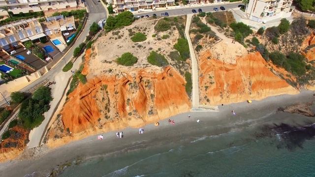 Испания 4К видеосъемка с дрона, Кабо Роиг, пляжи и берег моря Коста Бланка смотреть онлайн