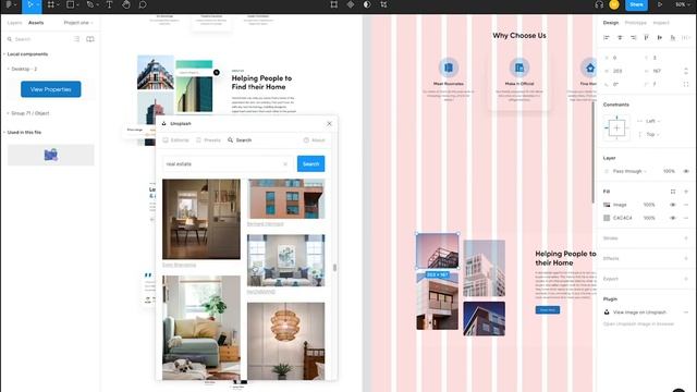 UI Design Real Estate Landing Page (Speedart Figma) смотреть онлайн