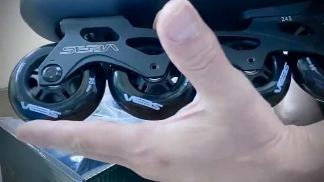 RollerSkates SEBA E3 80 Unboxing