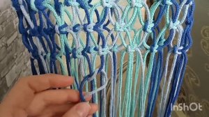 Новомодный шопер ? Макраме Авоська ?Macrame Shopper ?