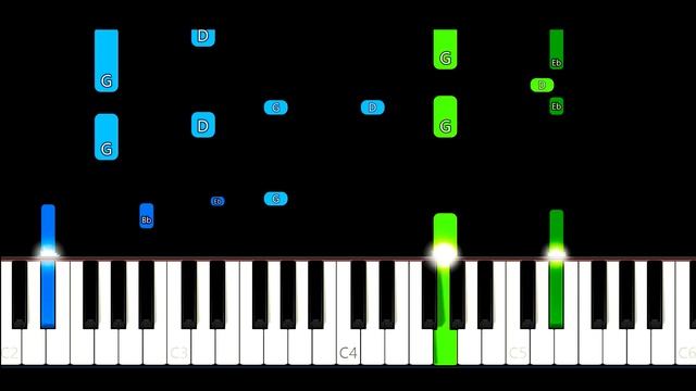 Sting - Desert Rose Piano Tutorial смотреть онлайн