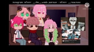 Pink haired anime characters react to eachother||1/5 || spyxfamily