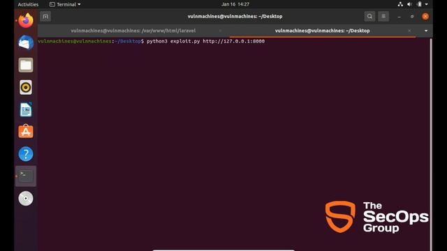 #laravel debug mode rce | CVE-2021-3129 PoC смотреть онлайн