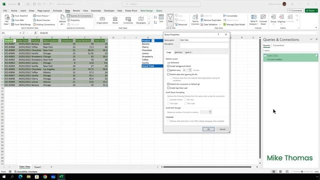 Excel - How to Refresh a Table and Pivot Table with One Click (Avoid the Two Click Issue) смотреть онлайн