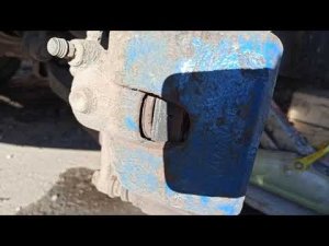 Замена передних колодок Поло седан