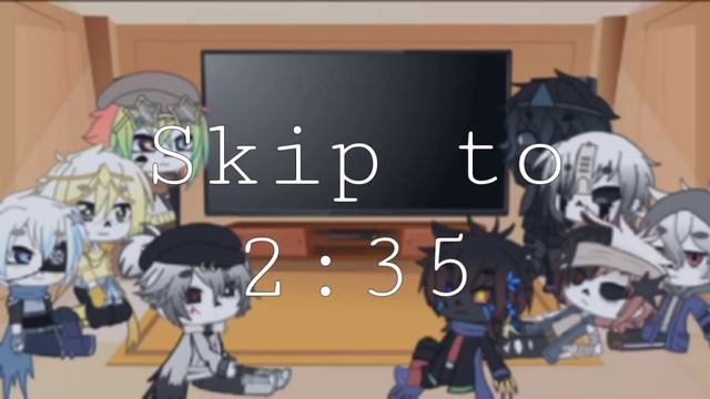 Sans AUs react to Frisk AU Voices | Sans AUs | Gacha Club смотреть онлайн