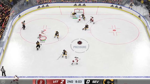 KHL - Severstal Cherepovets vs Vityaz Moscow - Season 2023/24 - NHL 24 смотреть онлайн