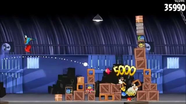 Official Angry Birds Rio Walkthrough Smuggler's Den 1-13 смотреть онлайн