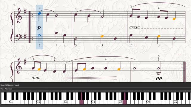 Allemande in G major by Johann Hermann Schein смотреть онлайн