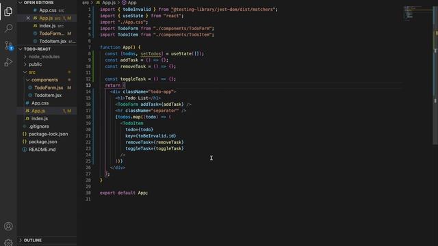 React Todo List Tutorial - React JS с использованием хуков смотреть онлайн