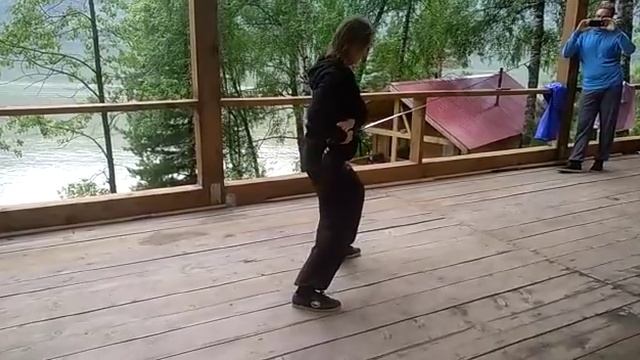 7 меч (со спины) #тайцзицюань #меч #ТимофееваОксана #ФедерацияТрадиционногоУшуСвердловскойОбласти