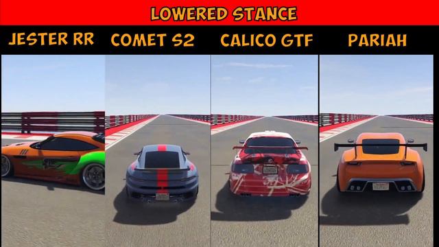 Fastest Cars Tuners DLC Comparison - Calico vs Comet vs Jester vs Pariah | GTA 5 Online смотреть онлайн