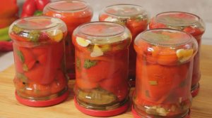 Приготовила себе, ТЕПЕРЬ ГОТОВЛЮ НА ПОДАРКИ!🍅 МАРИНОВАНЫЕ ПЕРЦЫ на зиму.🌶🥕