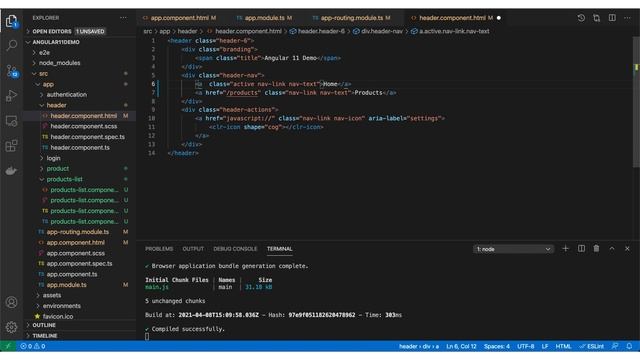 Angular Routing and Navigation | Angular 11 | Angular Routing Complete смотреть онлайн