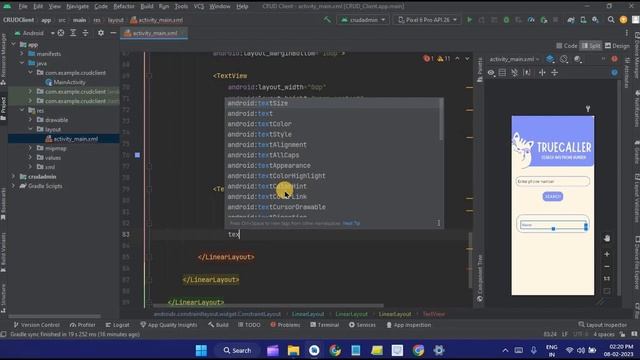 Retrieve Data from Firebase Realtime Database in Android Studio | Admin-Client Module | CRUD 2 смотреть онлайн