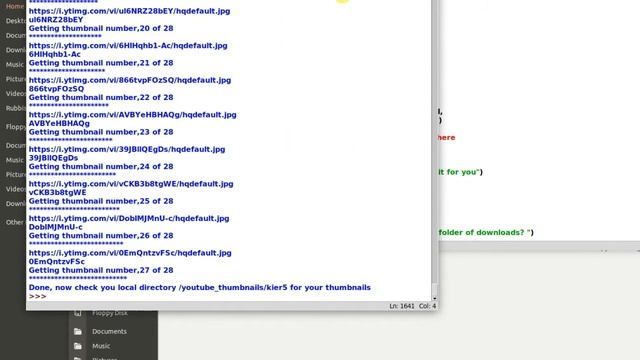 YouTube Thumbnail Downloader | Python and API смотреть онлайн