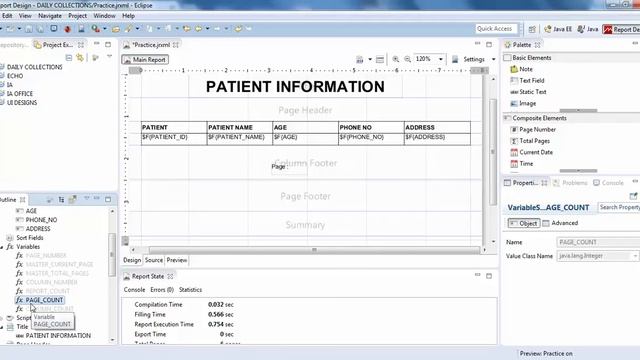 How to Add Page Number in JasperSoft Studio - Intact Abode смотреть онлайн