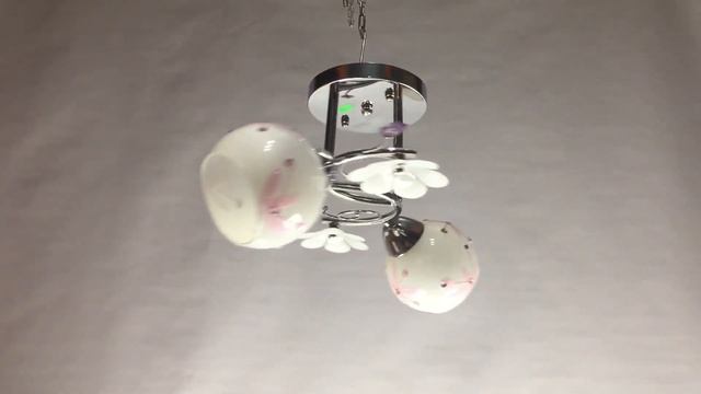 Люстра (светильник потолочный)1341LM/2CR WT E27 (арт ЭС00328)!