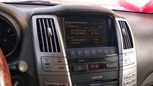 Lexus RX300, RX330, RX350 как проверить кран на печку или забита ли печка.