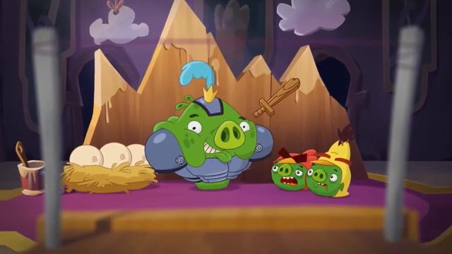 Angry Birds Toons w SpongeBob Music S3EP7: The Porktrait смотреть онлайн