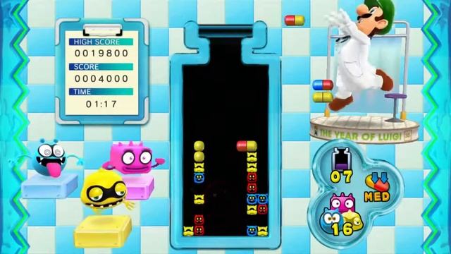 Fun With THIS Nintendo Wii U Puzzle Game! (Dr. Luigi #8) смотреть онлайн