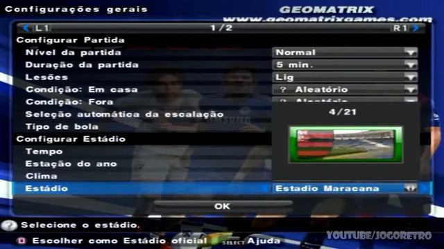 Pro Evolution Soccer 2015 da GeoMatrix no Playstation 2 смотреть онлайн