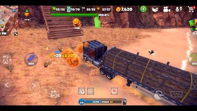 Off the road ( OTR ) | Heavy truck driving in off-road forest | forest off-road thunder truck | смотреть онлайн