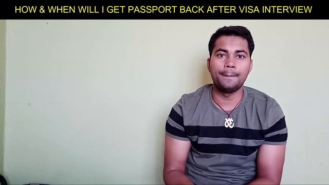 When & How I will get My Passport & Visa after Interview? смотреть онлайн