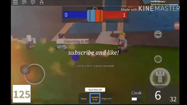 Roblox Team Fortress 2: The Spy! смотреть онлайн