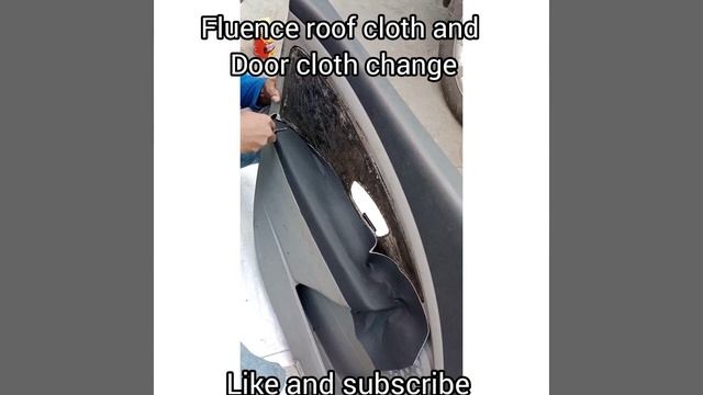 Renault fluence roof cloth and door cloth change || #durgacardecor #carmodified смотреть онлайн