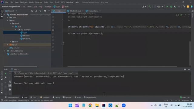 Builder Design Pattern смотреть онлайн