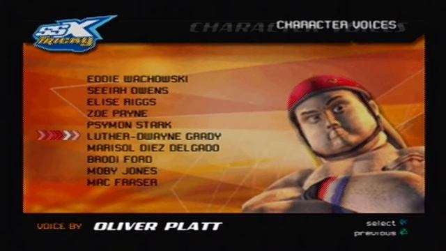 SSX Tricky DVD Content - characters voices смотреть онлайн