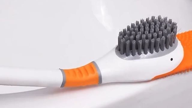 Силиконовая гибкая щётка для унитаза! смотреть онлайн