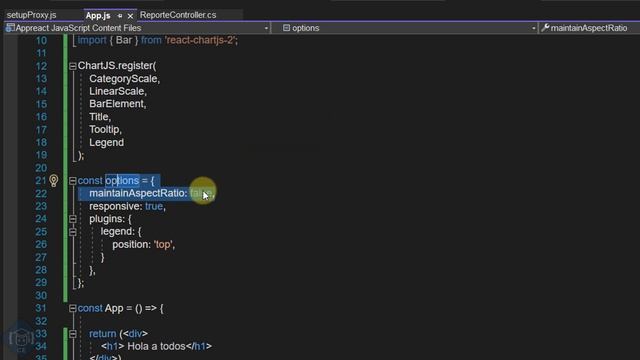 Usar Chart JS en React JS Tutorial | .NET Core 6 смотреть онлайн