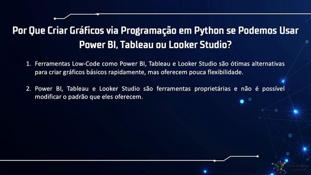 Por Que Criar Gráficos via Programação em Python se Podemos Usar Power BI, Tableau ou Looker Studio смотреть онлайн