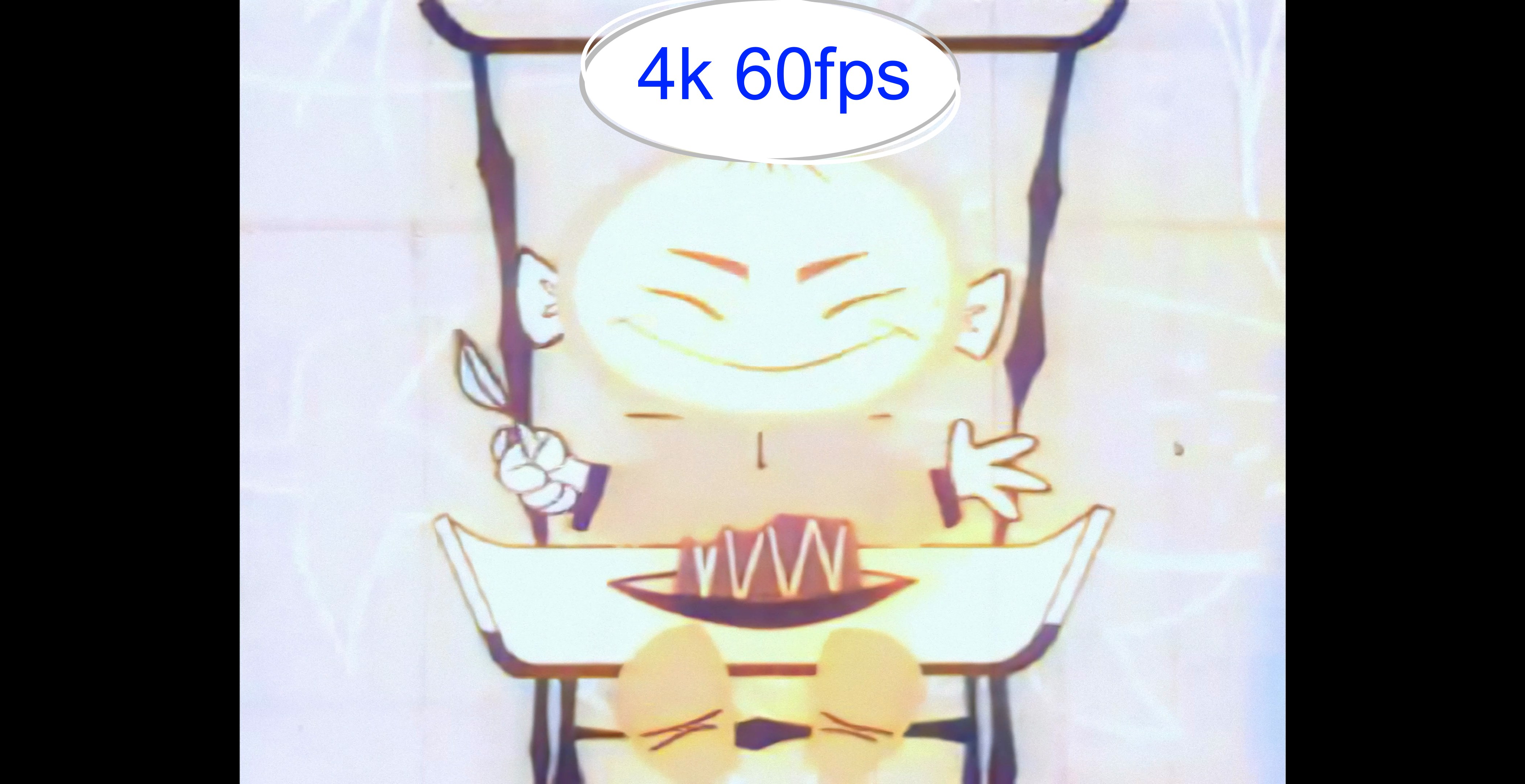 Колоризированная старая реклама JELL-O Желатиновый десерт 4k 60fps