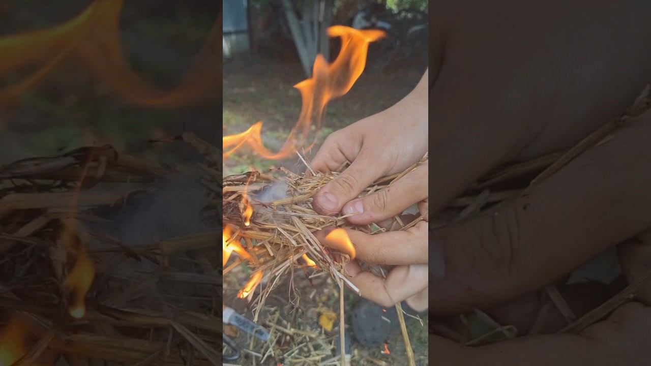 КАК ПОЛЬЗОВАТЬСЯ КРЕСАЛОМ? #бушкрафт #wood #выживание #woodworking #knife #forest #diy #bushcraft смотреть онлайн