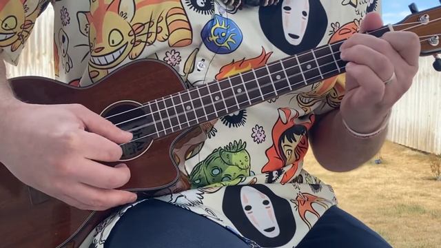 Fujimoto’s Theme - Ponyo - Ghibli Ukulele смотреть онлайн