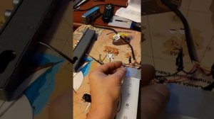 Подключение БУЗ(а) электромеханическому замку и вызывной панели, с монитором. Без доп. питания.