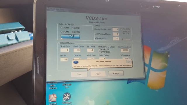 VAG K+ CAN Commander First Try