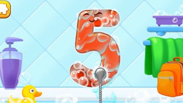 Учимся считать- цифра 5 смотреть онлайн